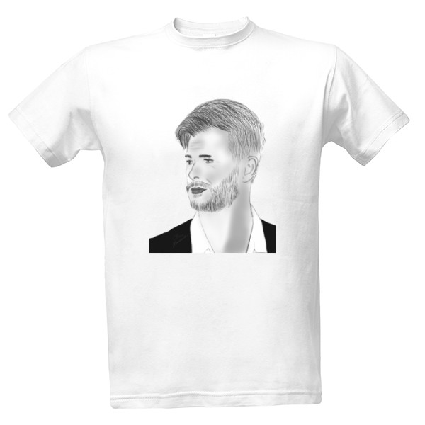 Tričko s potiskem Chris Hemsworth dětské