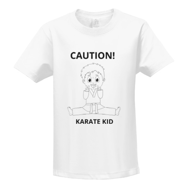 Tričko s potlačou Karate Kid chlapecké