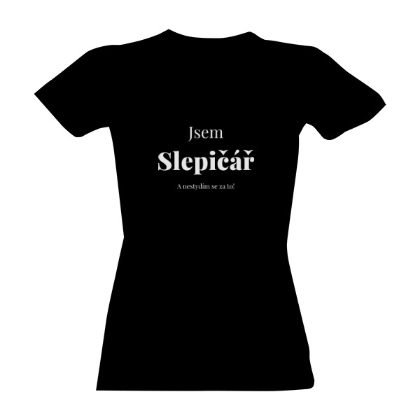 Tričko s potiskem Slepičář