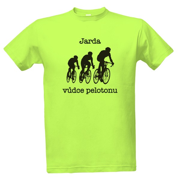 Tričko s potiskem vůdce pelotonu